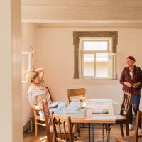 Voransicht: bewegt wurden in Döschnitz Themen wie temporäres Wohnen und Arbeiten zwischen Stadt und Land ©Johann Husser